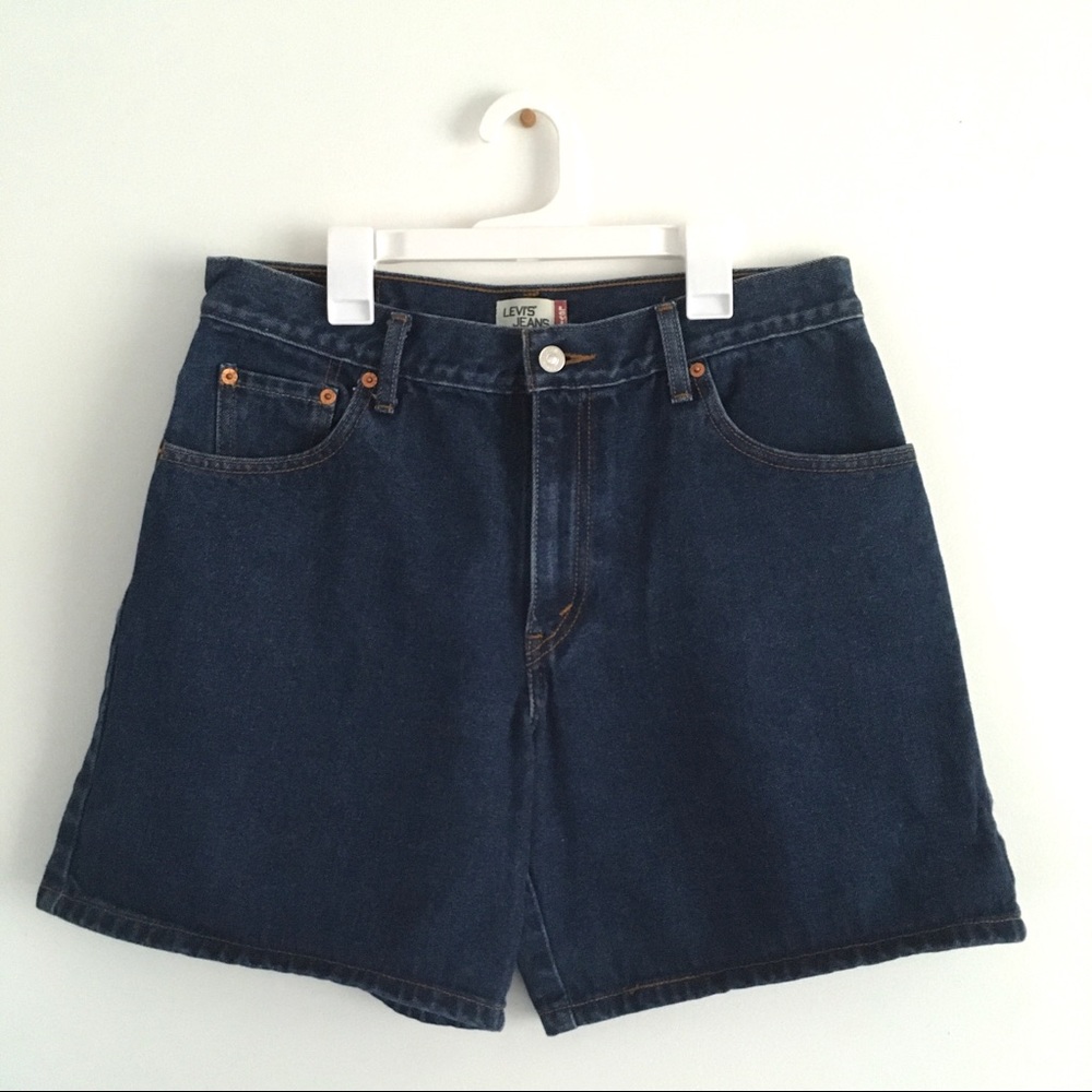 Vintage 90"s Levi's 550 Denim High Waist Shorts